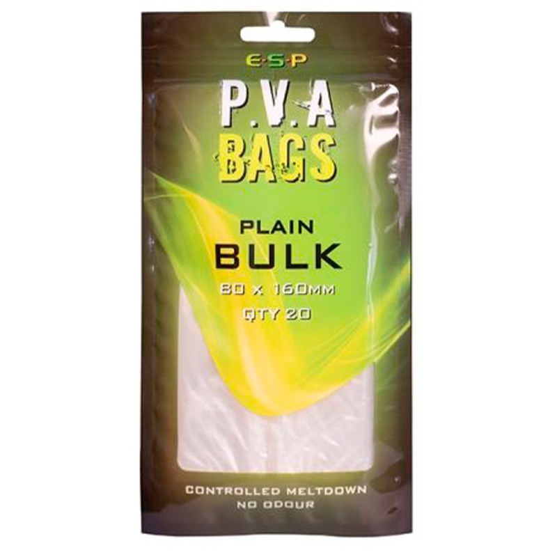Bolsas PVA ESP Bulk Lisas 80 × 160 mm – 20 unidades