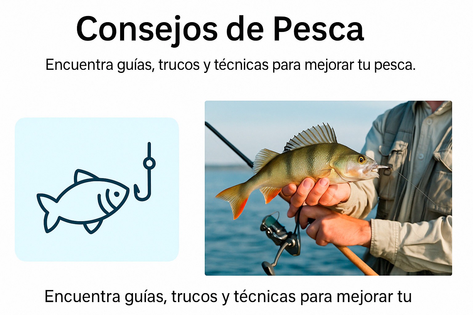 Consejos de Pesca