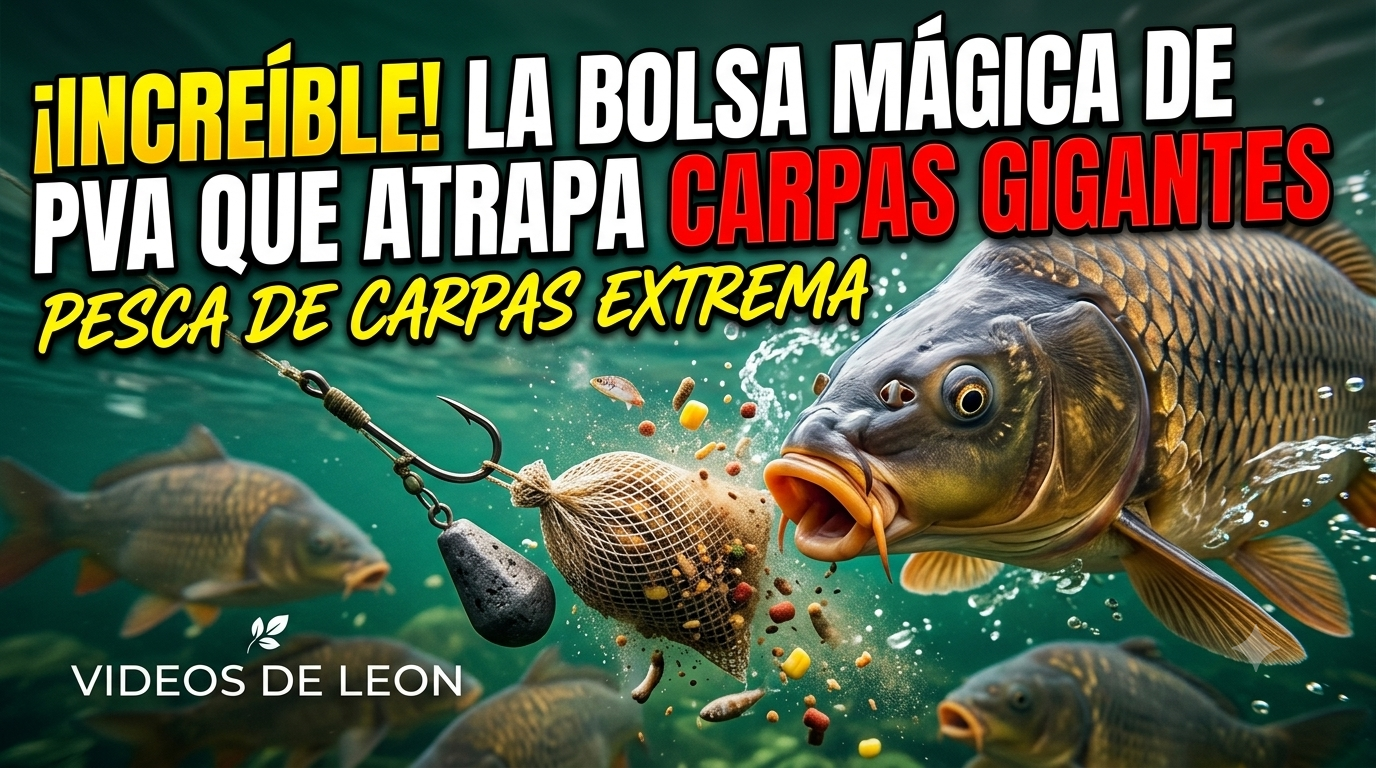 Bolsas PVA para carpfishing: cómo funcionan y cuándo usarlas