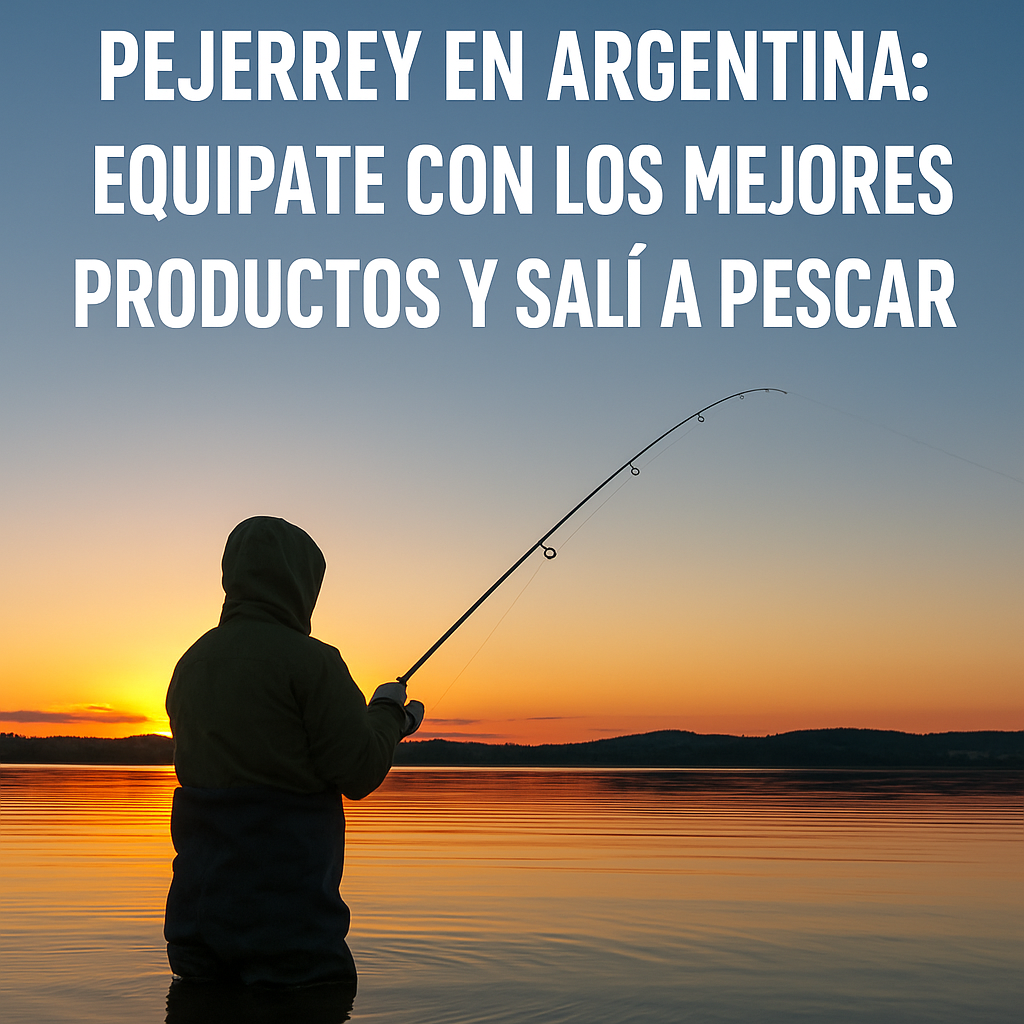 ✅Temporada de Pejerrey en Argentina: Equipate con los mejores productos y salí a pescar ✅